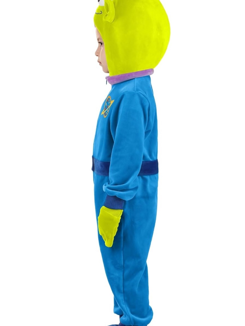 Kids Alien Toy Story Costume - Bright Green & Blue